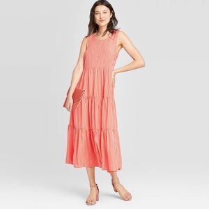 A New Day - NWOT striped maxi dress - Large